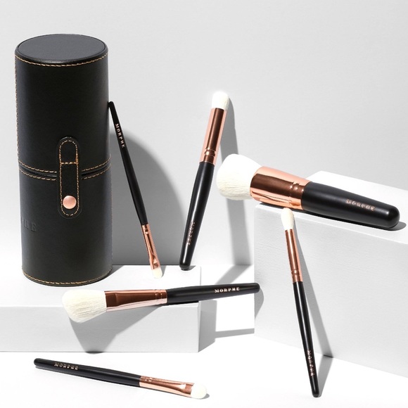 Morphe Other - NIB✅Morphe - Rosé Away 6-Piece Travel Brush Set